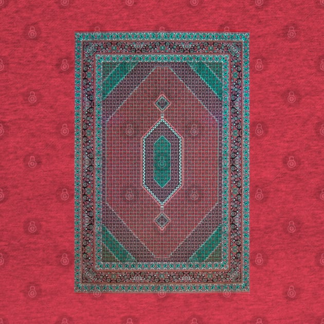 Vintage Antique Persian Carpet by Ryan Rad
